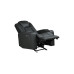 Luna Microfiber Power Recliner Black Luna Microfiber Power Recliner Black